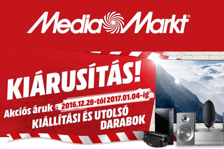 Media Markt kiárusítás