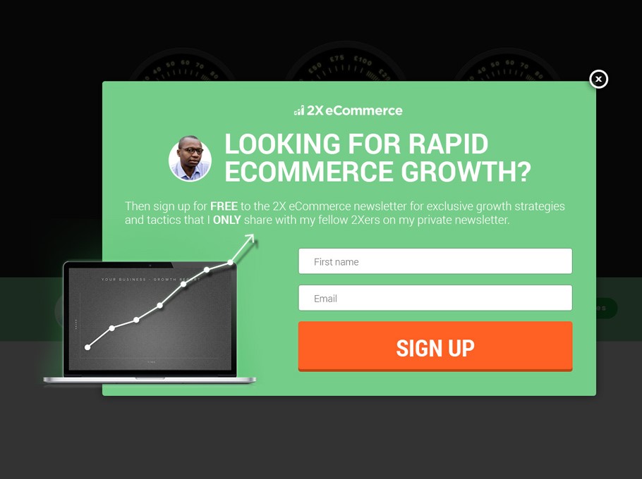 2xeCommerce popup