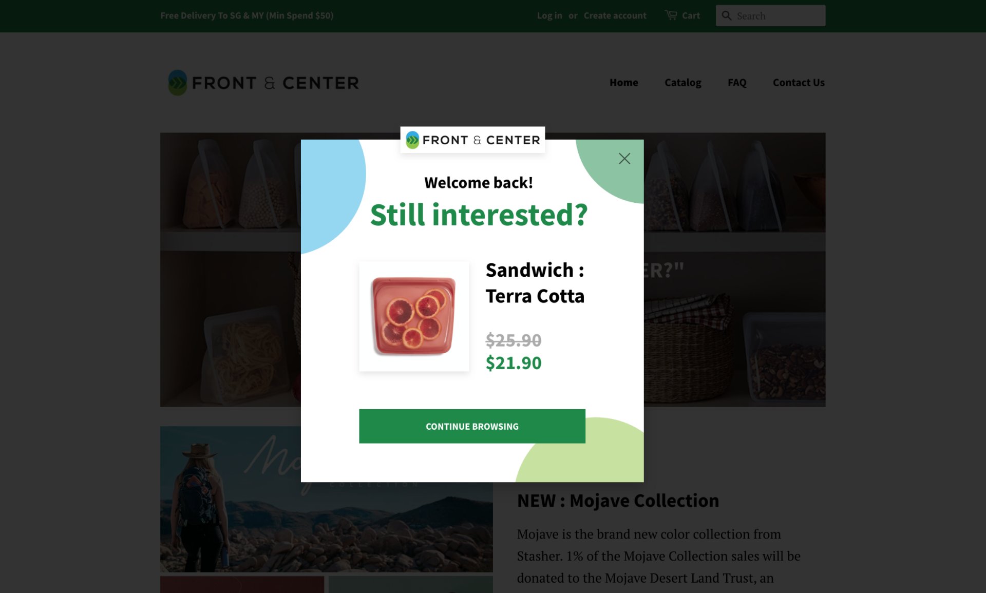 Ajánlj releváns termékeket frontandcenter - Ajánlj releváns termékeket