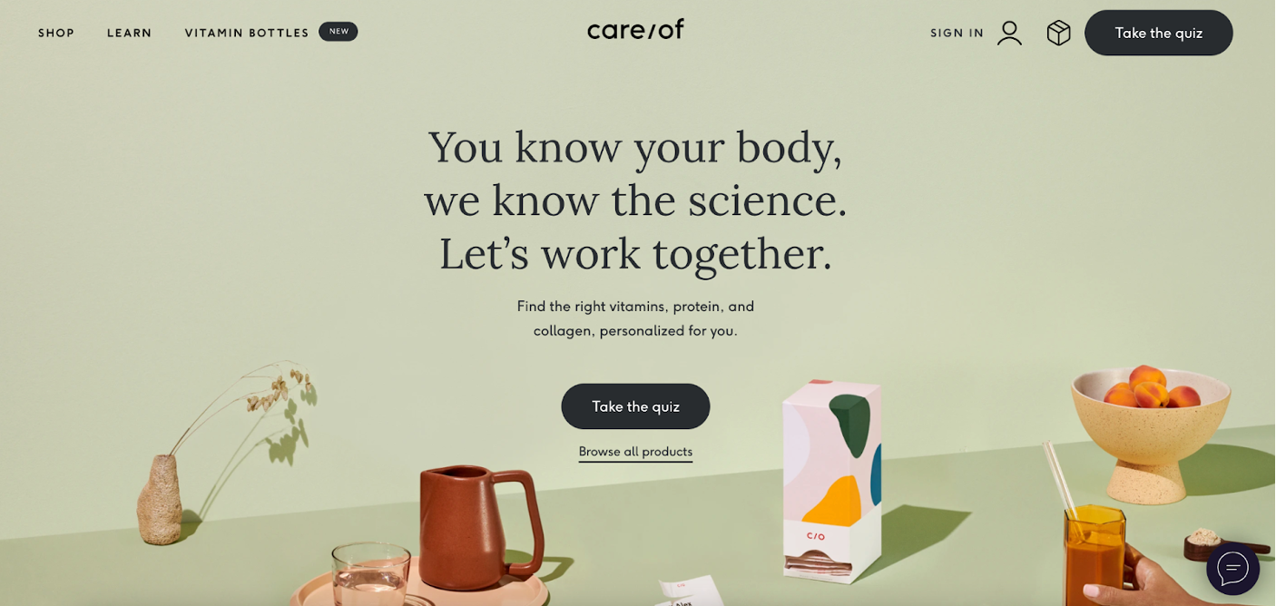 Care/of website
